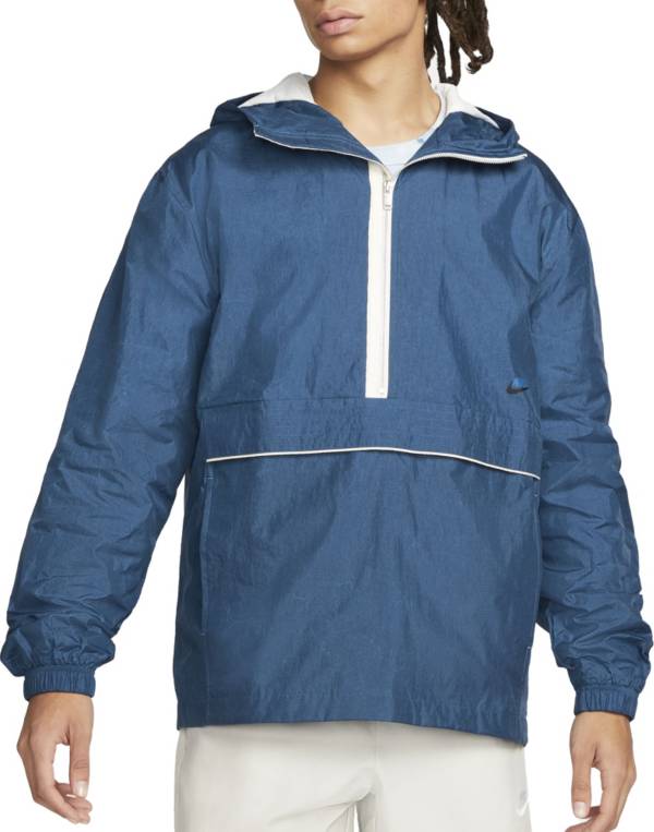Nike Men's Sportswear Style Essentials Lined Anorak 1/2 Zip Jacket