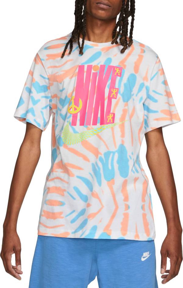 Nike Men's Sportswear Tie-Dye Graphic T-Shirt