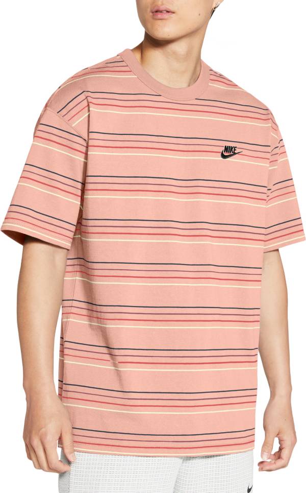 Nike Men's Sportswear Premium Striped T-Shirt