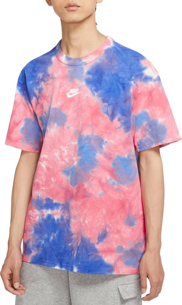 Nike Men's Sportswear Premium Essentials Tie-Dye Graphic T-Shirt