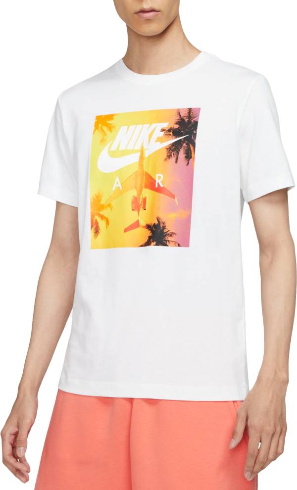 Nike Men's Sportswear Swoosh by Air Photo T-Shirt