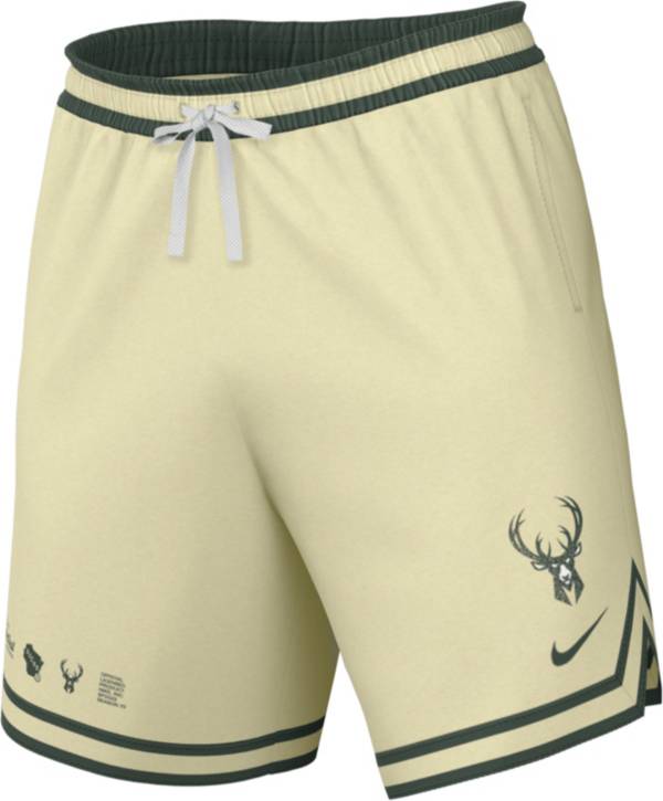 Nike Men's Milwaukee Bucks White DNA Shorts