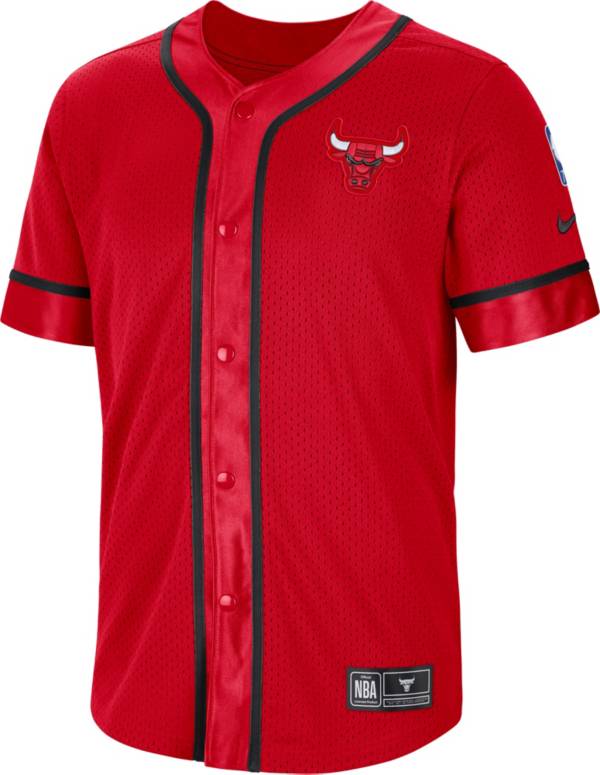 Nike Men's Chicago Bulls Red Jersey Top product image