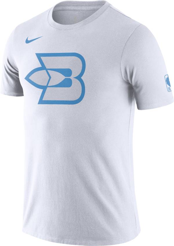 Nike Men's 2021-22 City Edition Los Angeles Clippers White Dri-Fit Logo T-Shirt