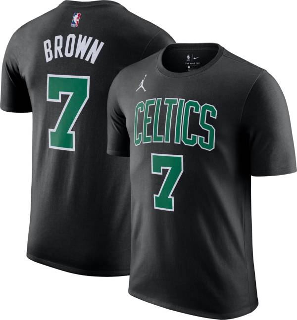 Nike Men's Boston Celtics Jaylen Brown #7 T-Shirt