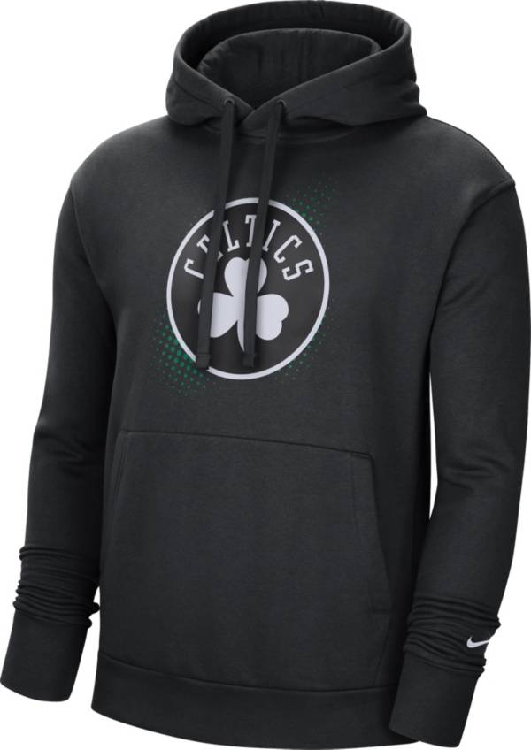 Nike Men's Boston Celtics Black Pullover Fleece Hoodie product image