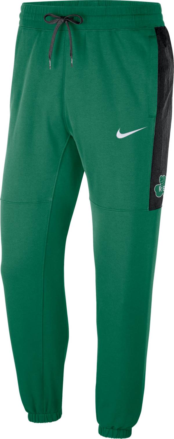 Nike Men's 2021-22 City Edition Boston Celtics Green Fleece Sweatpants