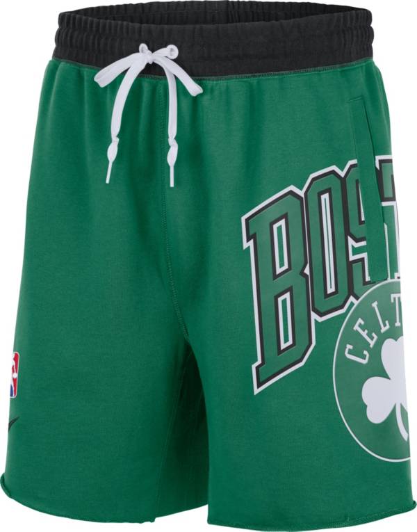 Nike Men's Boston Celtics Green Courtside Fleece Shorts