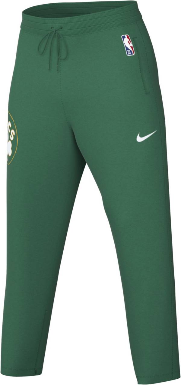 Nike Men's 2021-22 City Edition Boston Celtics Green Showtime Dri-Fit Sweatpants