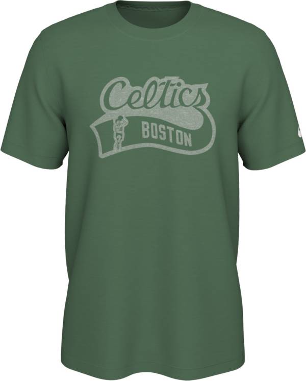 Nike Men's Boston Celtics Green Logo T-Shirt