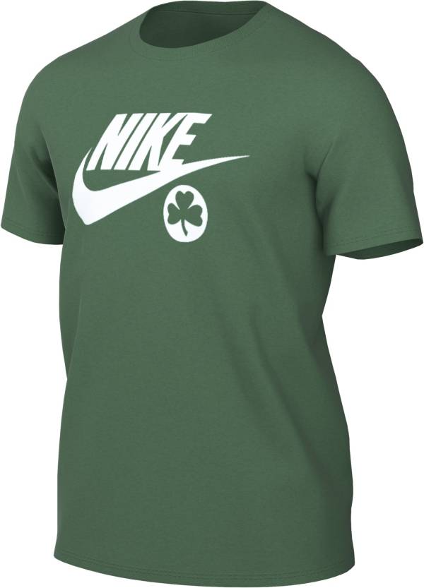 Nike Men's Boston Celtics Green Futura T-Shirt