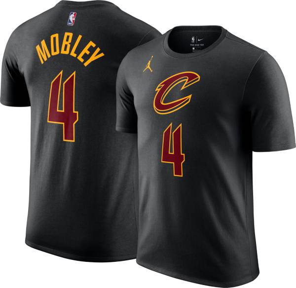 Nike Men's Cleveland Cavaliers Evan Mobley #4 Black T-Shirt