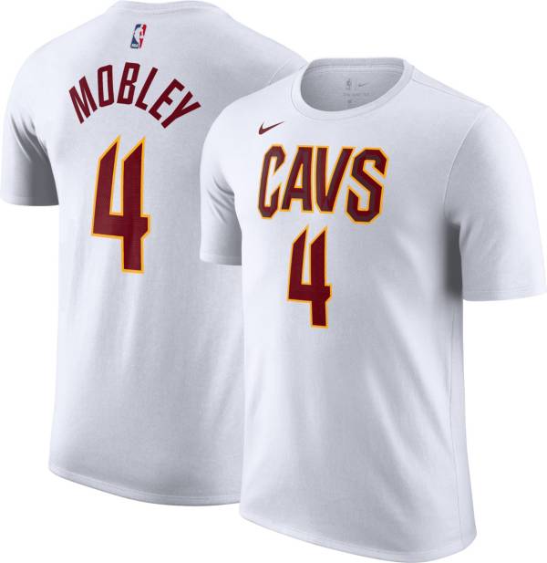 Nike Men's Cleveland Cavaliers Evan Mobley #4 White T-Shirt
