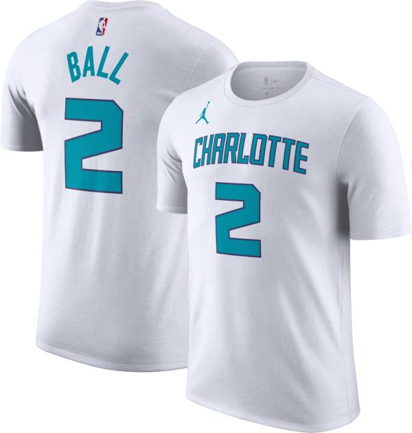 Jordan Men's Charlotte Hornets LaMelo Ball #2 T-Shirt