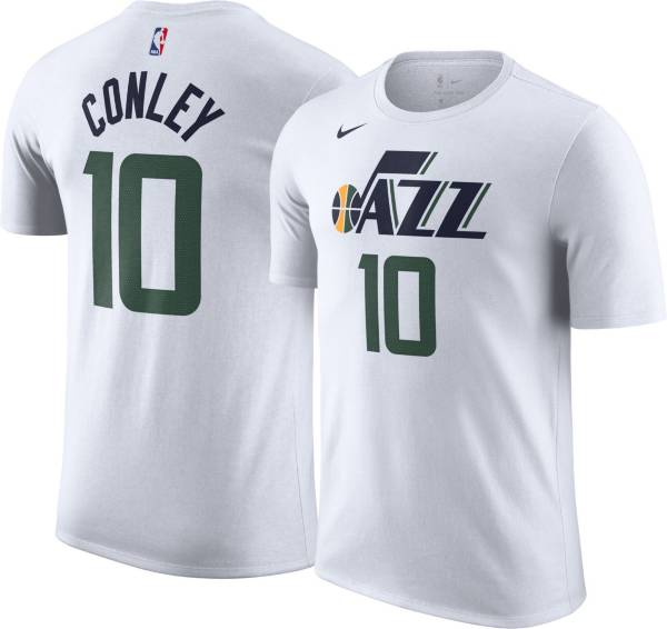 Nike Men's Utah Jazz Mike Conley #10 White T-Shirt product image