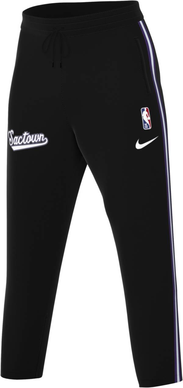 Nike Men's 2021-22 City Edition Sacramento Kings Black Showtime Dri-Fit Sweatpants product image