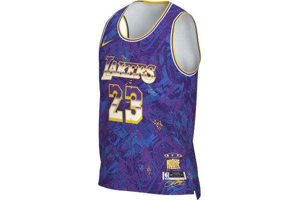 Nike Men's Los Angeles Lakers LeBron James MVP Select Series Jersey product image