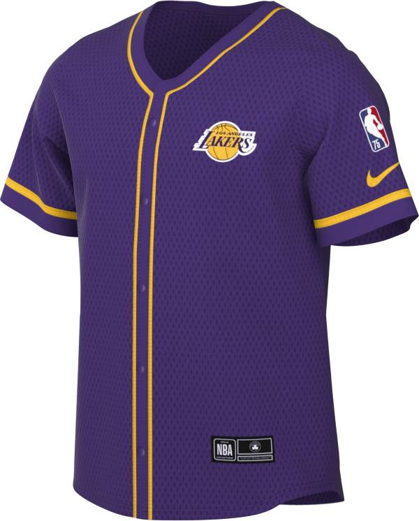 Nike Men's Los Angeles Lakers Purple Jersey Top