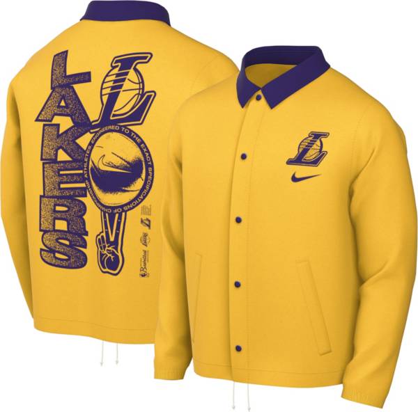 Nike Men's Los Angeles Lakers Yellow Jacket product image