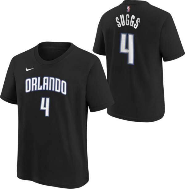 Nike Men's Orlando Magic Jalen Suggs #4 Black T-Shirt