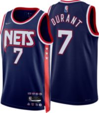 Kevin Durant 7# Brooklyn Nets Basketball Trikot Jersey City Edition Schwarz 