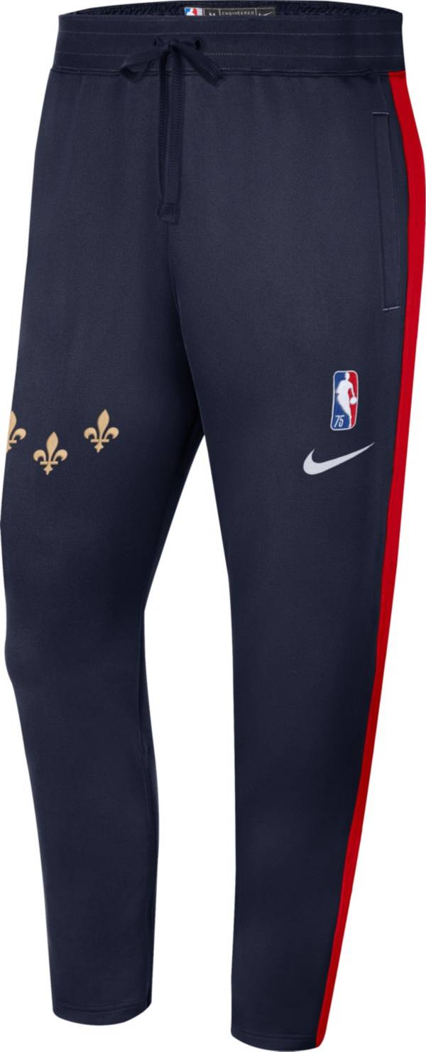 Nike Men's 2021-22 City Edition New Orleans Pelicans Blue Showtime Dri-Fit Sweatpants
