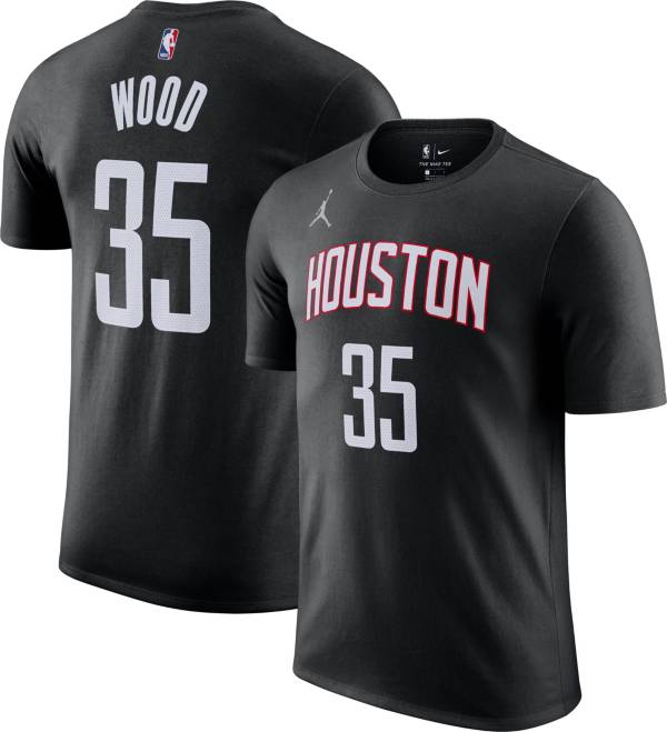 Jordan Men's Houston Rockets Christian Wood #35 T-Shirt