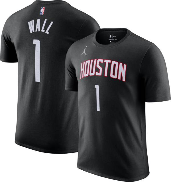 Jordan Men's Houston Rockets John Wall #1 T-Shirt