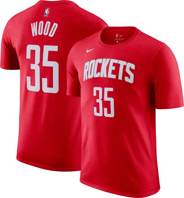 Nike Men's Houston Rockets Christian Wood #35 T-Shirt