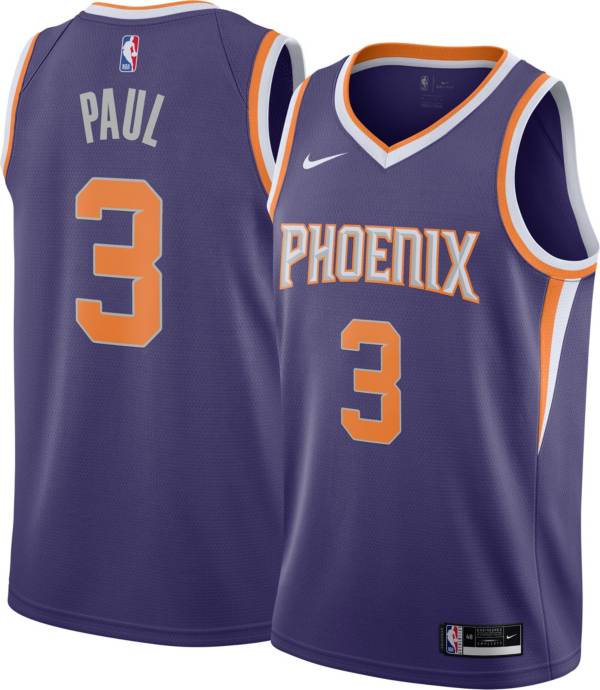 Nike Men's Phoenix Suns Chris Paul #3 Purple Dri-FIT Icon Edition Jersey