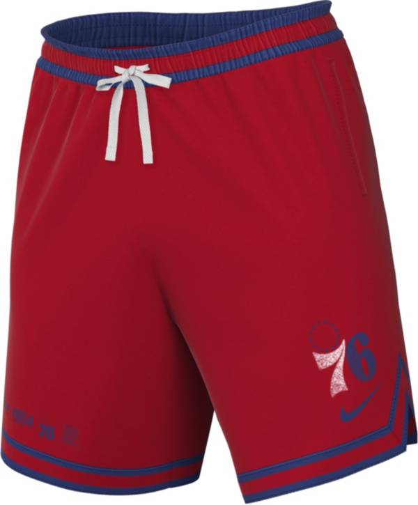 Nike Men's Philadelphia 76ers Red DNA Shorts