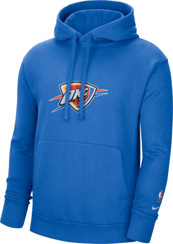 Nike Men's Oklahoma City Thunder Blue Fleece Hoodie product image