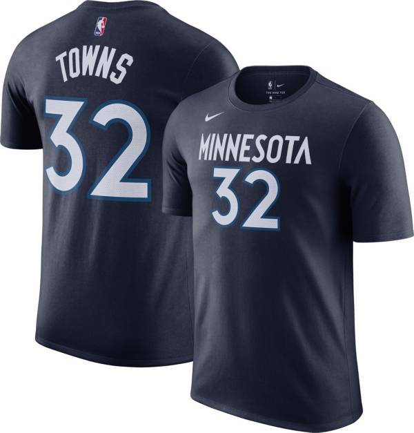 Nike Men's Minnesota Timberwolves Karl-Anthony Towns #32 T-Shirt