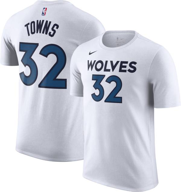 Nike Men's Minnesota Timberwolves Karl-Anthony Towns #32 T-Shirt