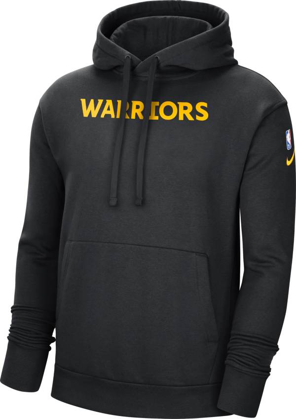 Nike Men's 2021-22 City Edition Golden State Warriors Black Essential Pullover Hoodie product image