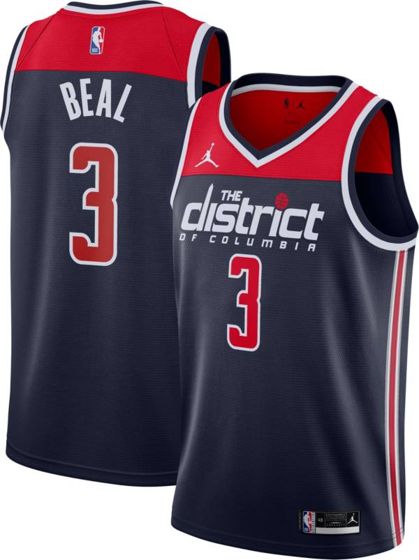 Nike Men's Washington Wizards Bradley Beal Navy Statement Jersey