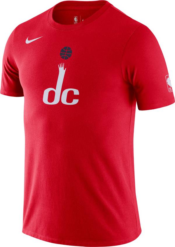 Nike Men's 2021-22 City Edition Washington Wizards Red Dri-Fit Logo T-Shirt product image