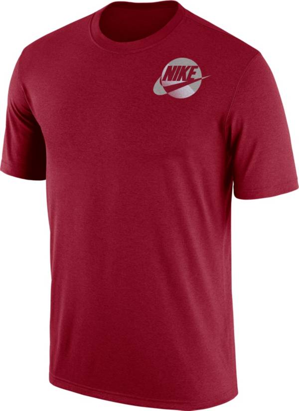 Nike Men's Alabama Crimson Tide Crimson Max90 Oversized Just Do It T-Shirt