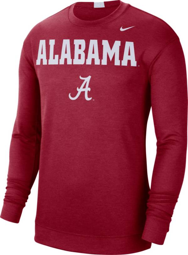 Nike Men's Alabama Crimson Tide Crimson Spotlight Basketball Long Sleeve T-Shirt