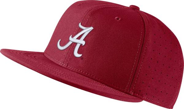 Nike Men's Alabama Crimson Tide Crimson AeroBill Fitted Hat