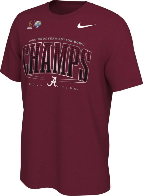 Nike 2021 Goodyear Cotton Bowl Champions Alabama Crimson Tide Locker Room T-Shirt