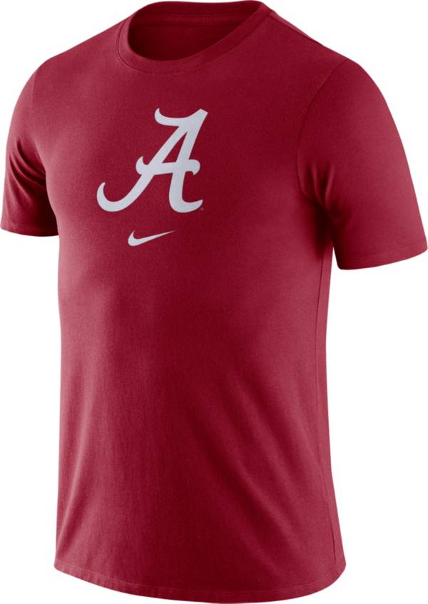 Nike Men's Alabama Crimson Tide Crimson Essential Logo T-Shirt