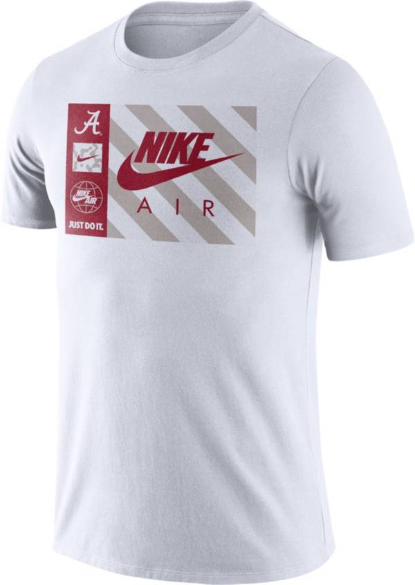 Nike Men's Alabama Crimson Tide Seasonal White T-Shirt