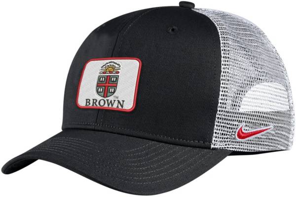 Nike Men's Brown University Bears Classic99 Trucker Black Hat