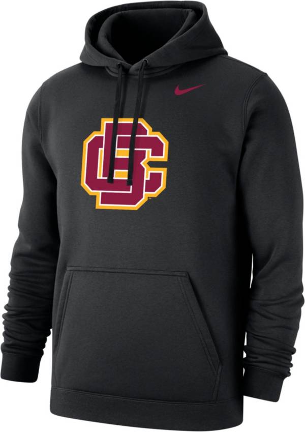 Nike Men's Bethune-Cookman Wildcats Black Club Fleece Pullover Hoodie