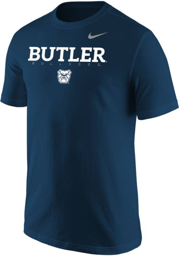 Nike Men's Butler Bulldogs Blue Core Cotton Graphic T-Shirt