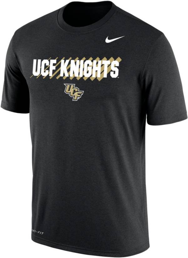 Nike Men's UCF Knights Dri-FIT Cotton Black T-Shirt