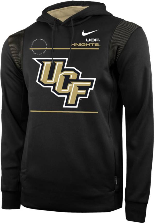 Nike Men's UCF Knights Therma Performance Pullover Black Hoodie