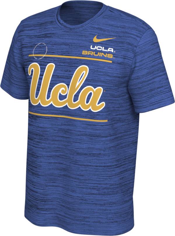Nike Men's UCLA Bruins True Blue Dri-FIT Velocity Football Sideline T-Shirt