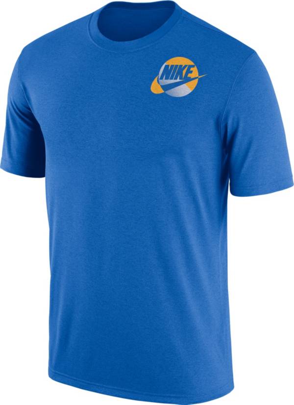 Nike Men's UCLA Bruins True Blue Max90 Oversized Just Do It T-Shirt